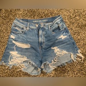 American eagle jean shorts